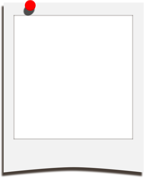 Polaroid Pinup Template Png Images 485 X - Polaroid Template Pin Up Png (485x600)