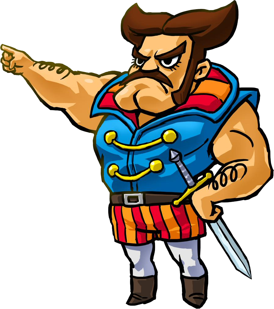 Madame Couture Mme Couture's Assistant Lord Orubakku - Legend Of Zelda Triforce Heroes Characters (891x1005)