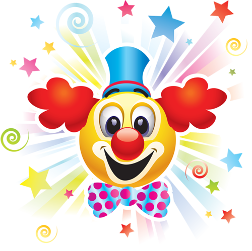 Boldog Születésnapot - Clown Vector Free Download (500x499)