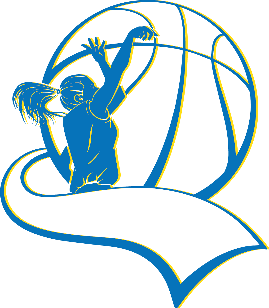 Girls Basketball Preview - Girls Basketball Silhouette (1137x1301)