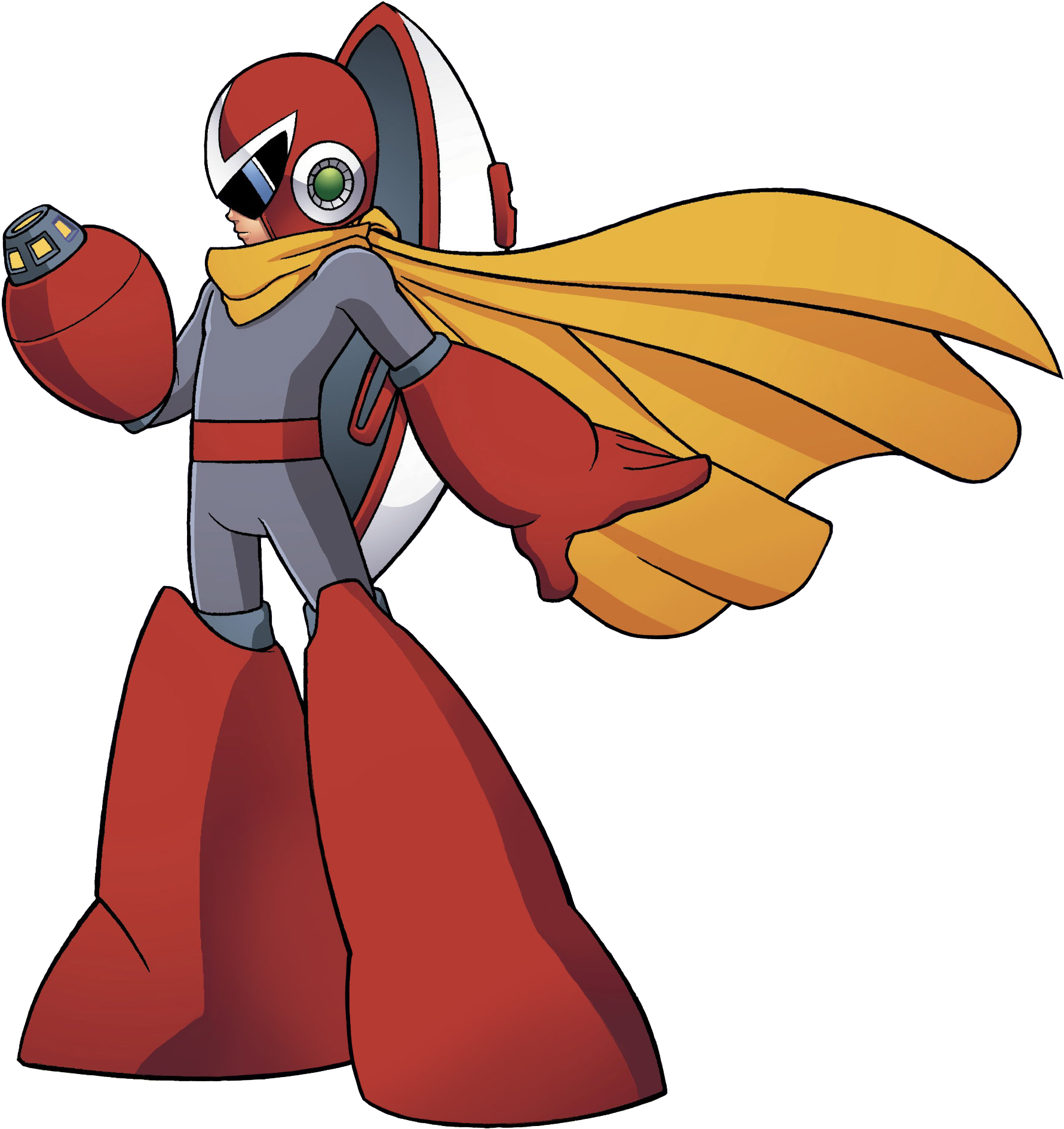 Proto Man - Protoman Png (1933x2048)