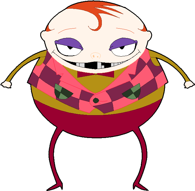 King Of Flan By Meowasaurus - Courage Cowardly Dog Flan (662x654)