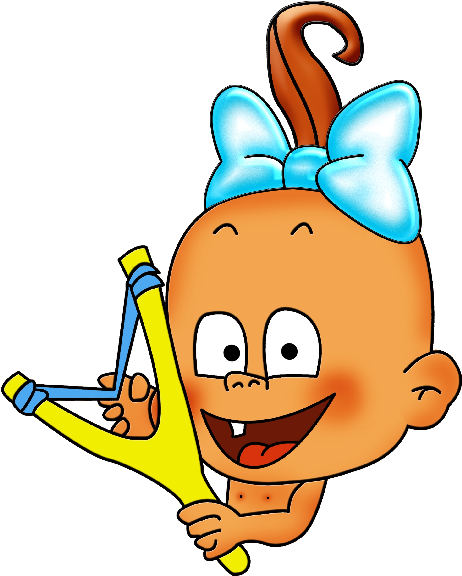 Funny Cartoon Baby Girl Clip Art Images - Funny Baby Cartoon (600x600)