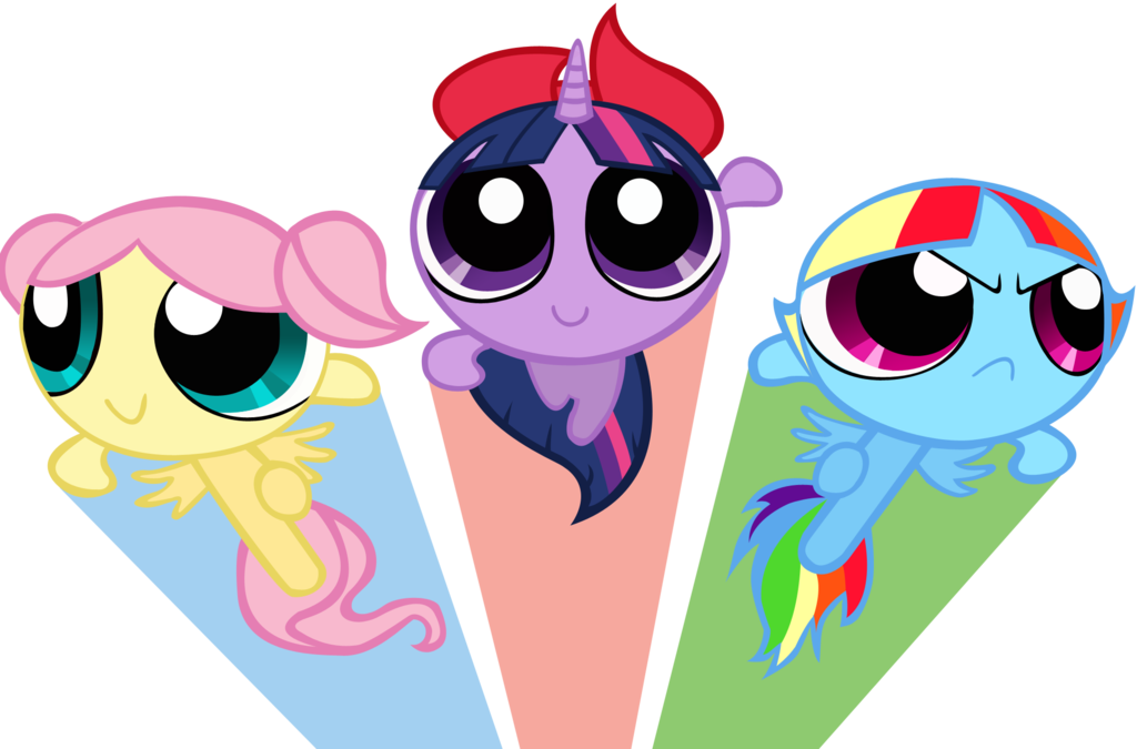 My Little Pony Clipart Buttercup - My Little Pony The Powerpuff Girls (1024x675)