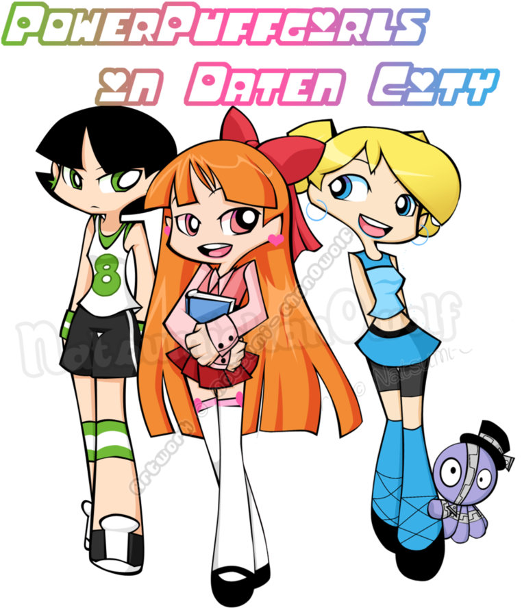 Powerpuff Girls Psg - Panty And Stocking Powerpuff Girls (808x988)