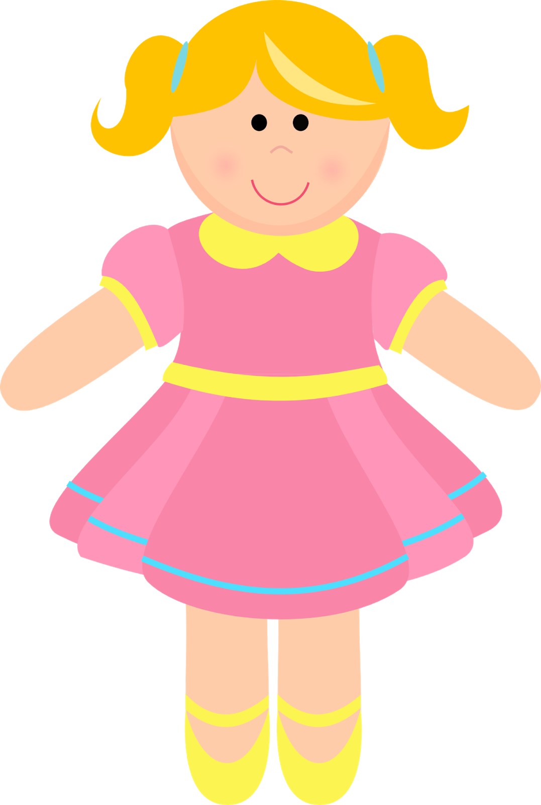 Montando A Minha Festa Imagens - Boneca De Pano Desenho Png (1077x1600)