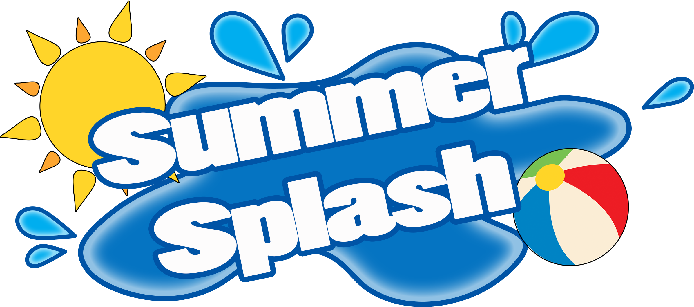 Summer Splash Clip Art Wwwpixsharkcom Images - Summer Splash (2400x1200)