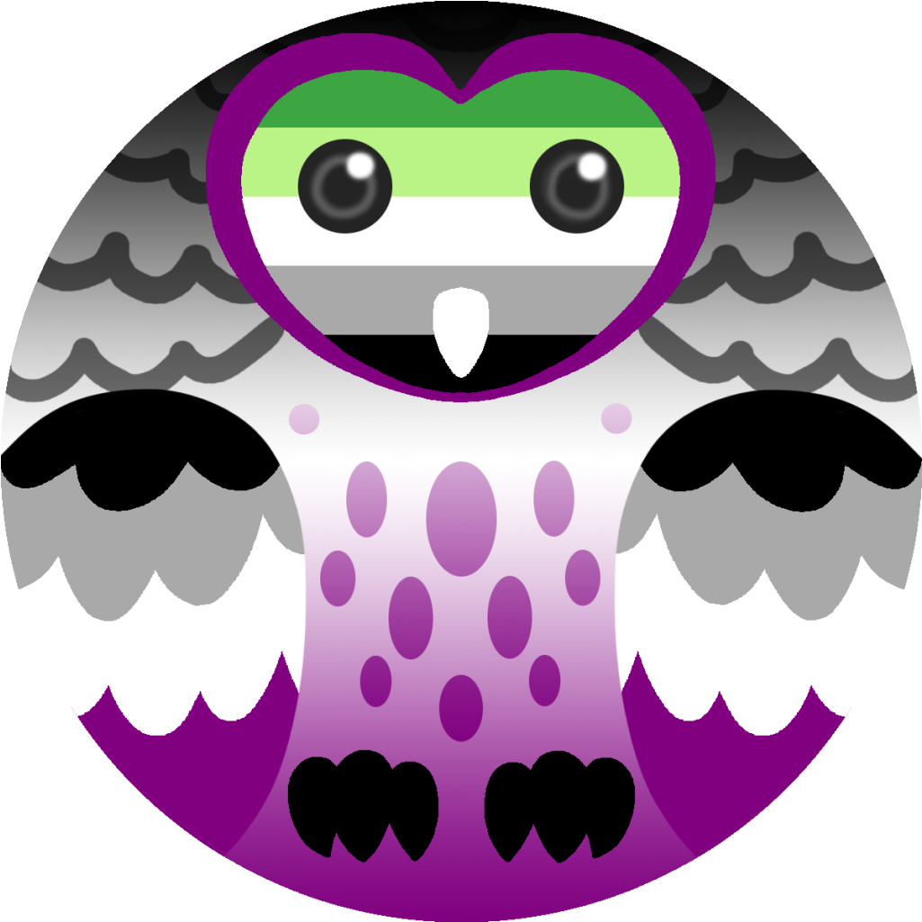 Owl Reading Book Clipart - Gay Pride (1280x1280)