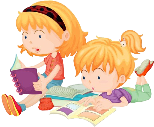 Reading Royalty-free Stock Photography Illustration - Girl Reading Book Illustration (600x422)