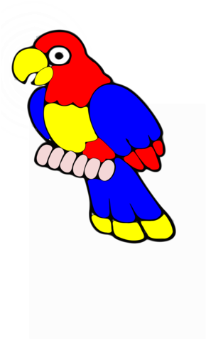 Clip Art Animal Cliparts Co K9uuwq Clipart - Parrot (495x700)