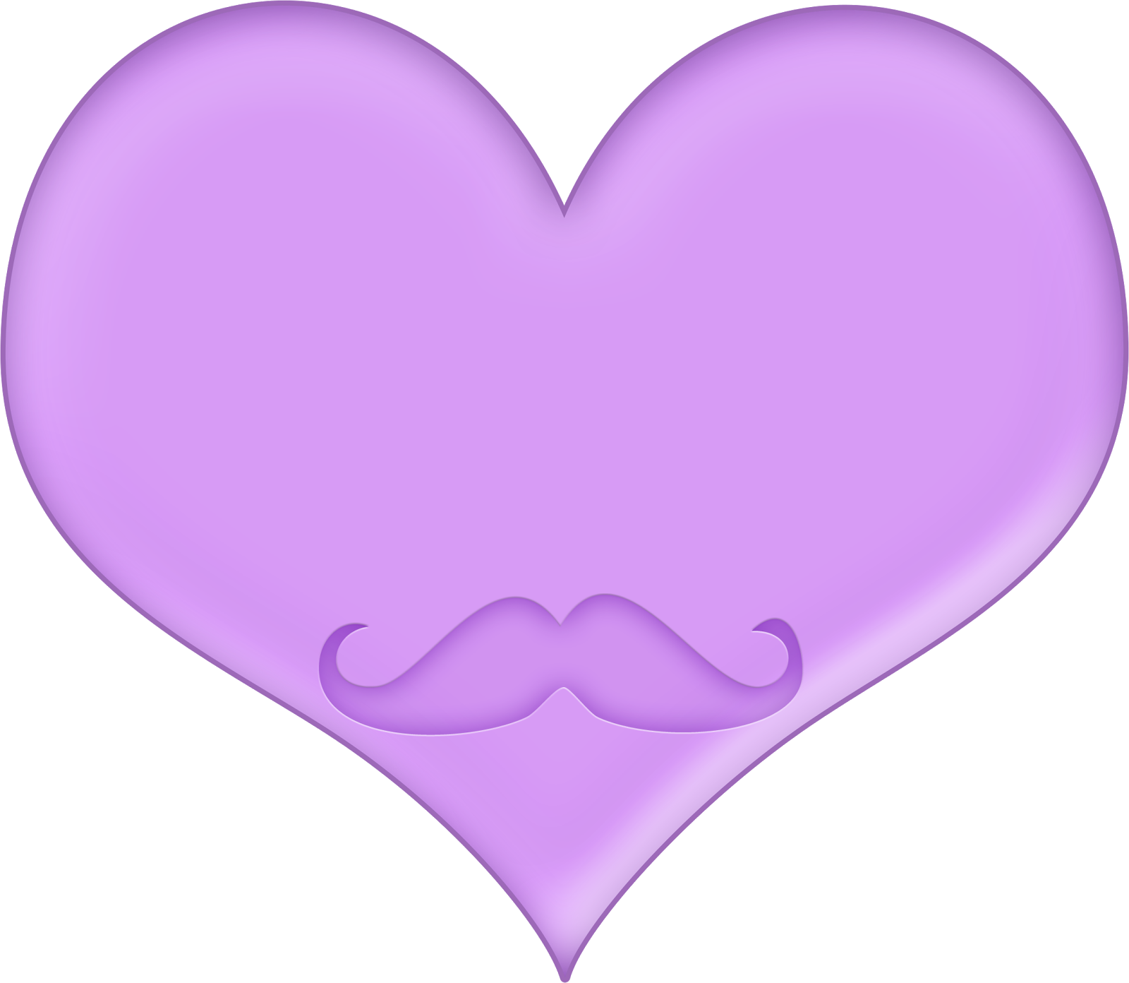 Please Read My Terms Of Use Before Using Any Of My - Lavender Heart Clipart (1600x1392)