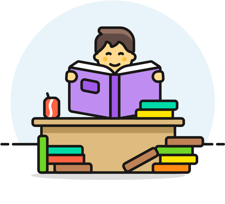 24 Student Reading Male Asian - Gif (1025x1148)