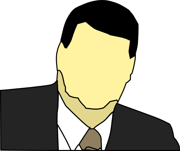 Man Clip Art - Cartoon Guy Wearing Ties (600x501)