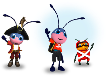 Child's Reading Development Using Smarty Ants At Home, - Cartoon (800x247)