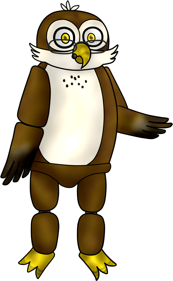 Oliver The Owl - Cartoon (1500x1500)