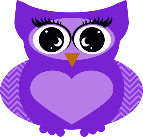 Heart Owls - Owl Clipart Heart (482x463)