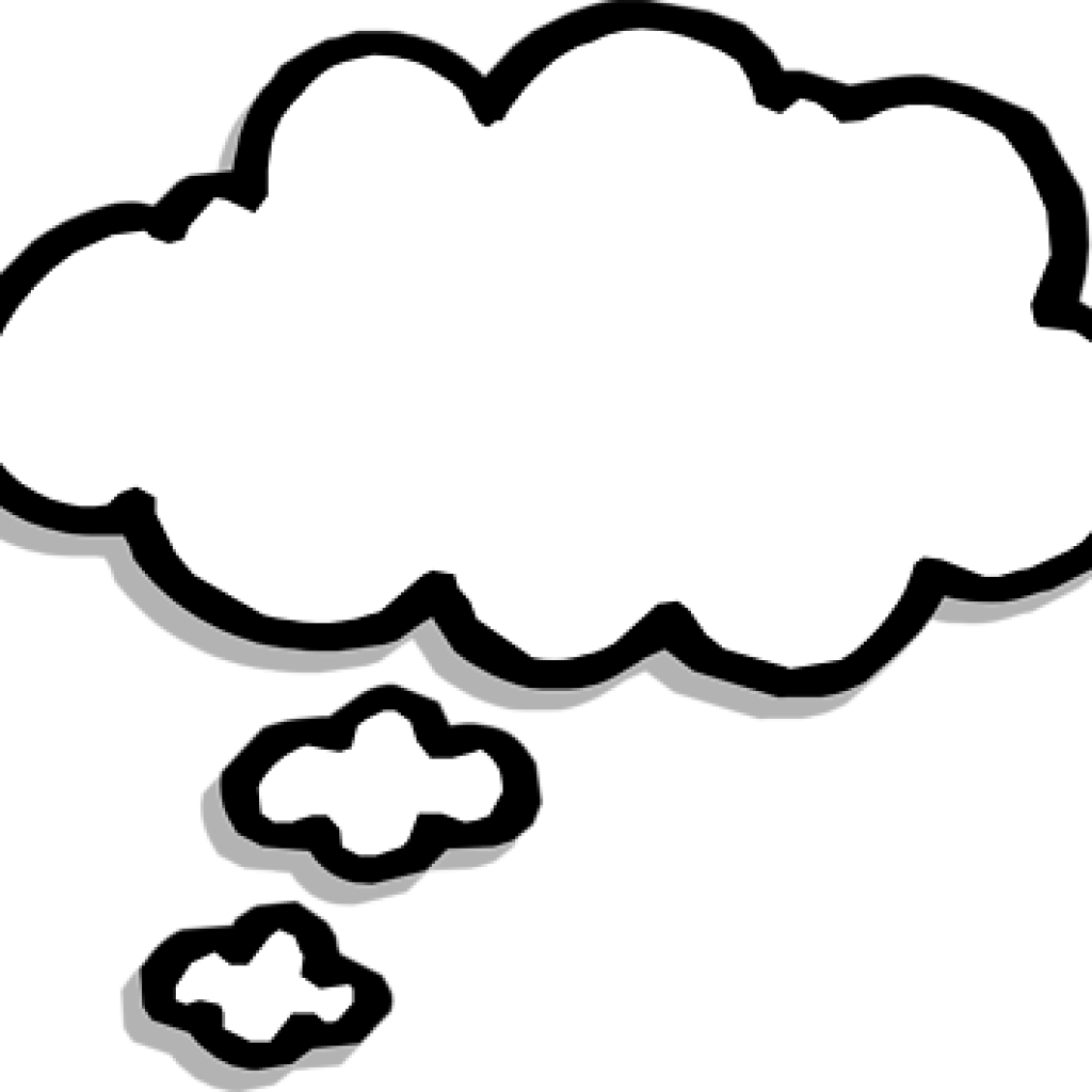 Thinking Clipart Blueman Thinking Clip Art Clipartcow - Thought Bubble Clip Art (1024x1024)