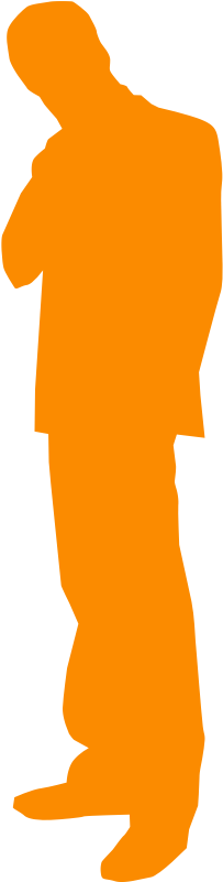 Clipart - Thinking Man - Clipart - Thinking Man (800x800)