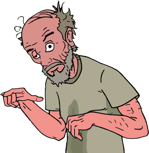 Image - Aqua Teen Hunger Force Homeless Guy (511x496)