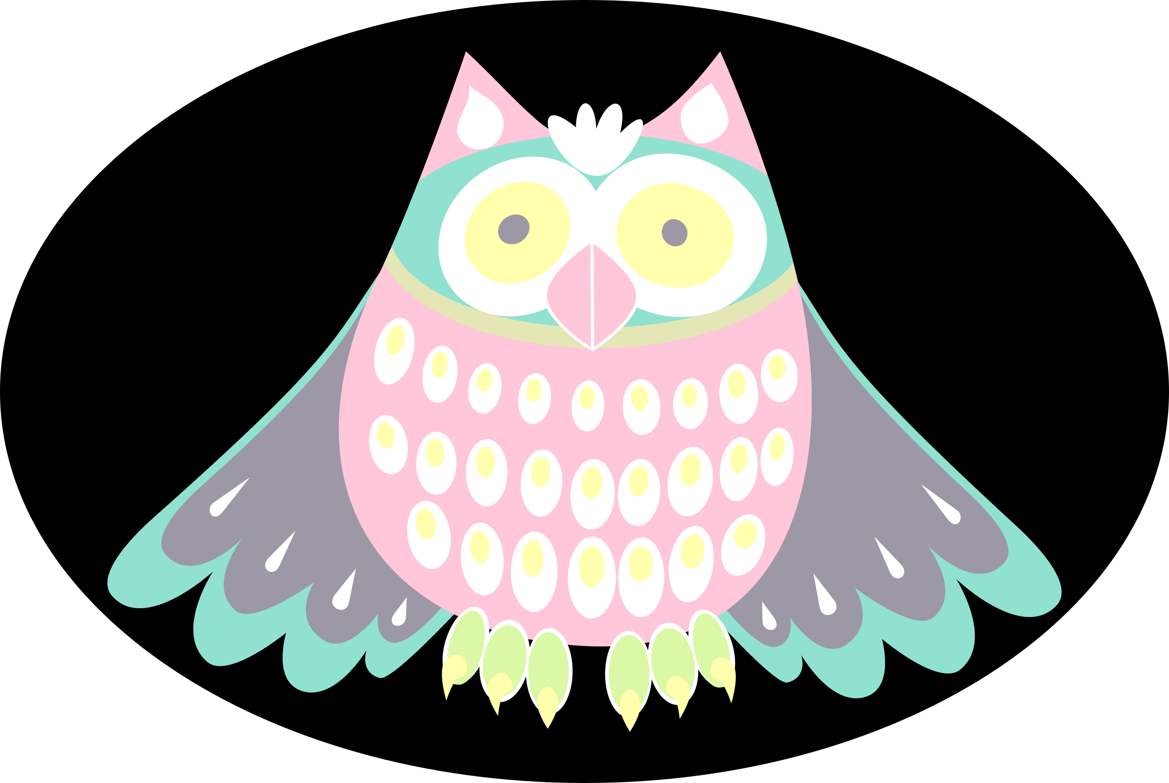 Owl - Gambar2 Abstrak Yg Lucu (2400x1608)