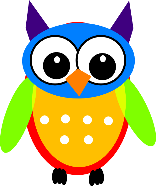 Baby Owl Clip Art At Clker - Owls Clipart Png (498x595)