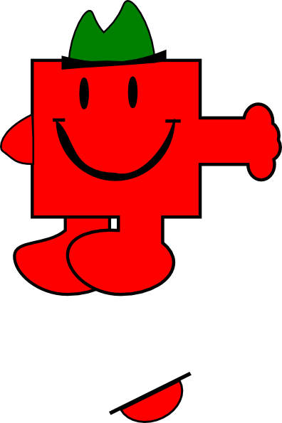 Mr Strong Clip Art At Clker - Child (396x595)