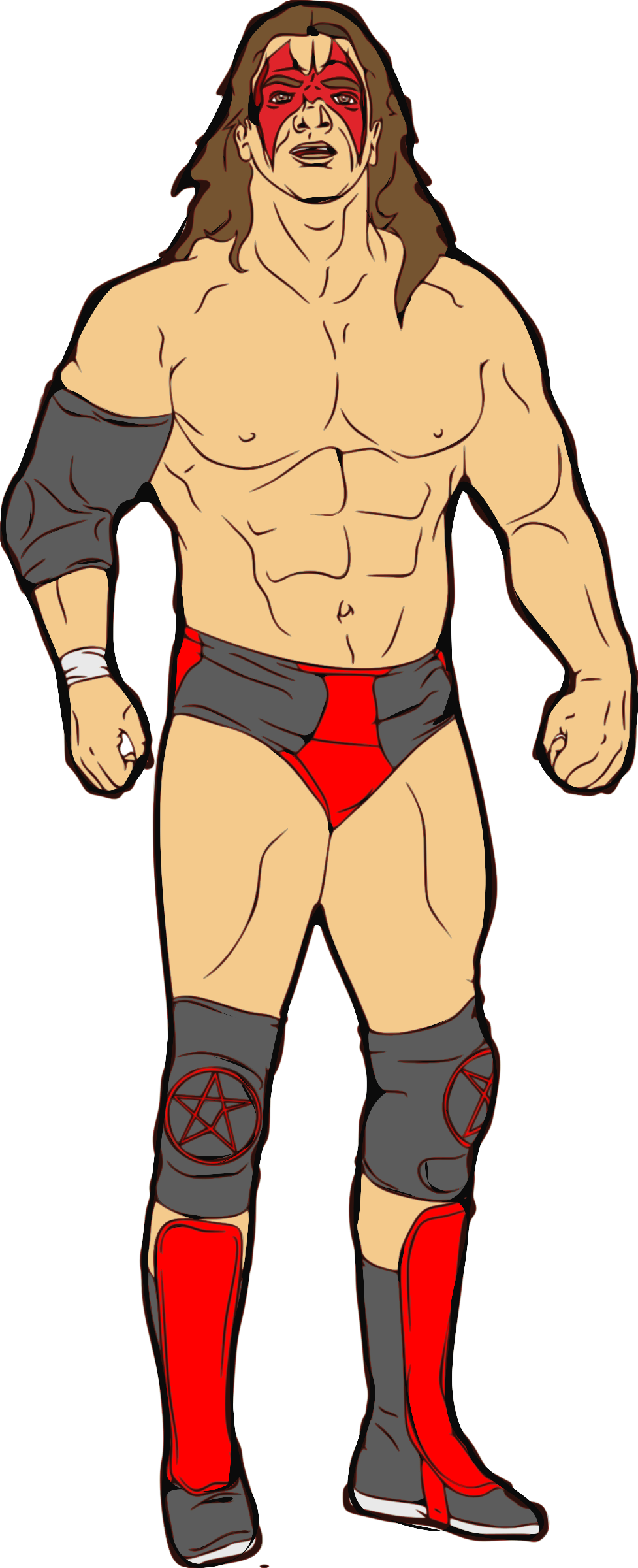 Wrestling Wrestler Clipart Biezumd 2 Clipartpost Png - Clipart Wrestler (977x2400)