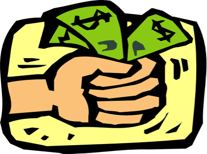 I Once Heard A Wise Man Say That More Divorces Are - Money Clip Art (417x310)