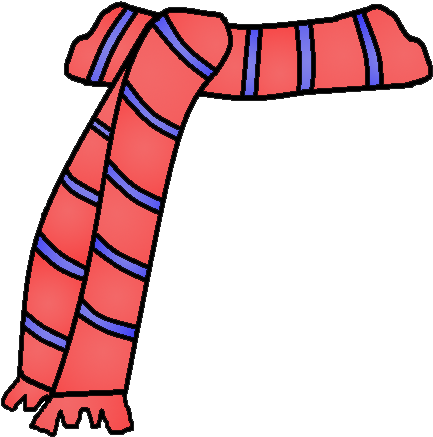 Men's Scarf Cliparts - Scarf Clipart (449x449)