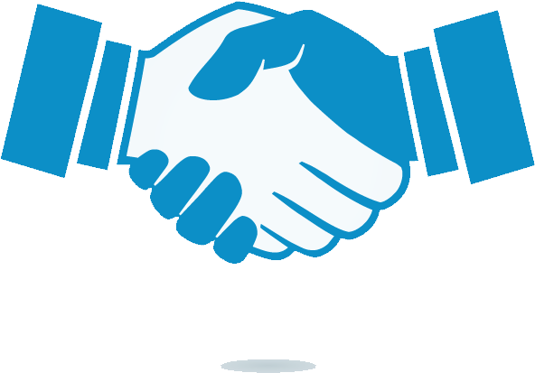 Shaking Hands Business People Who Checkmark Icon - Hand Shake Icon Transparent (700x765)