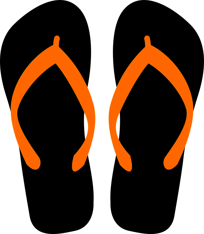 Free Flipflops 15 - Flip Flops Png (698x800)
