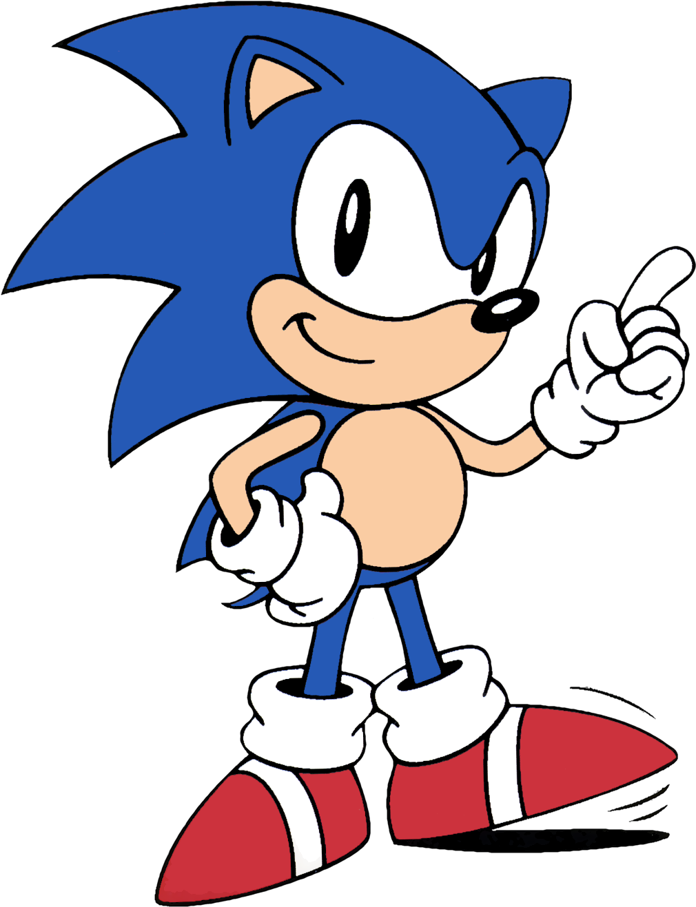 Sonic The Hedgehog Clipart Gambar - Sonic The Hedgehog Poster (1024x1344)