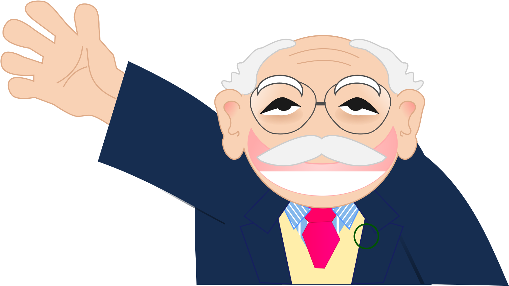 Big Image - Dessin De Visage De Vieil Homme (2400x1350)