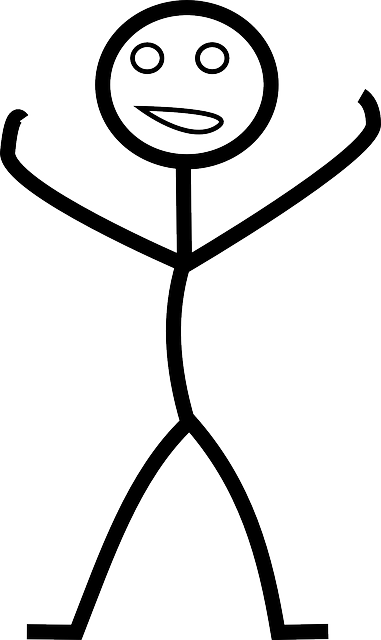 Blue Man Clip Art - Human Clipart (381x640)