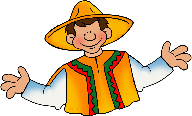 Mexican Man Cliparts - Mexican Man Clip Art (792x494)