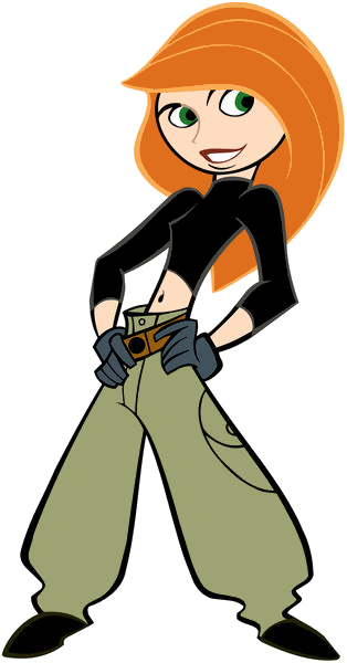 Cartoon People Clip Art - Kim Possible (314x600)