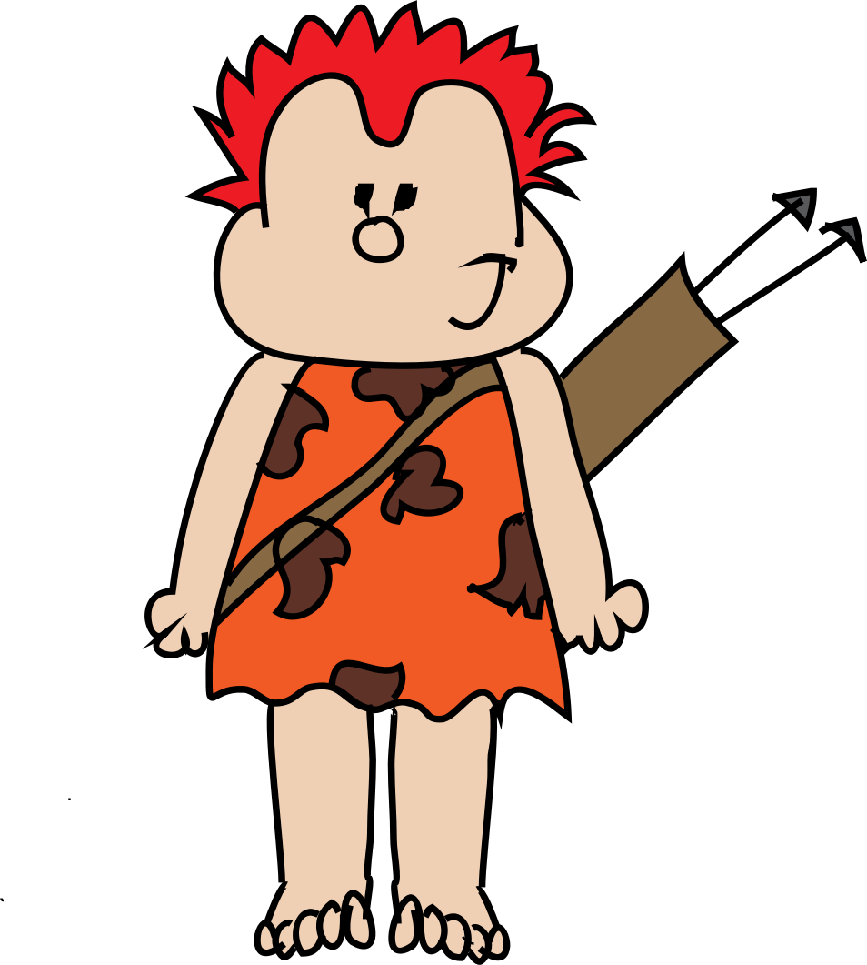 Clipart Cave Boy - Portable Network Graphics (954x1061)