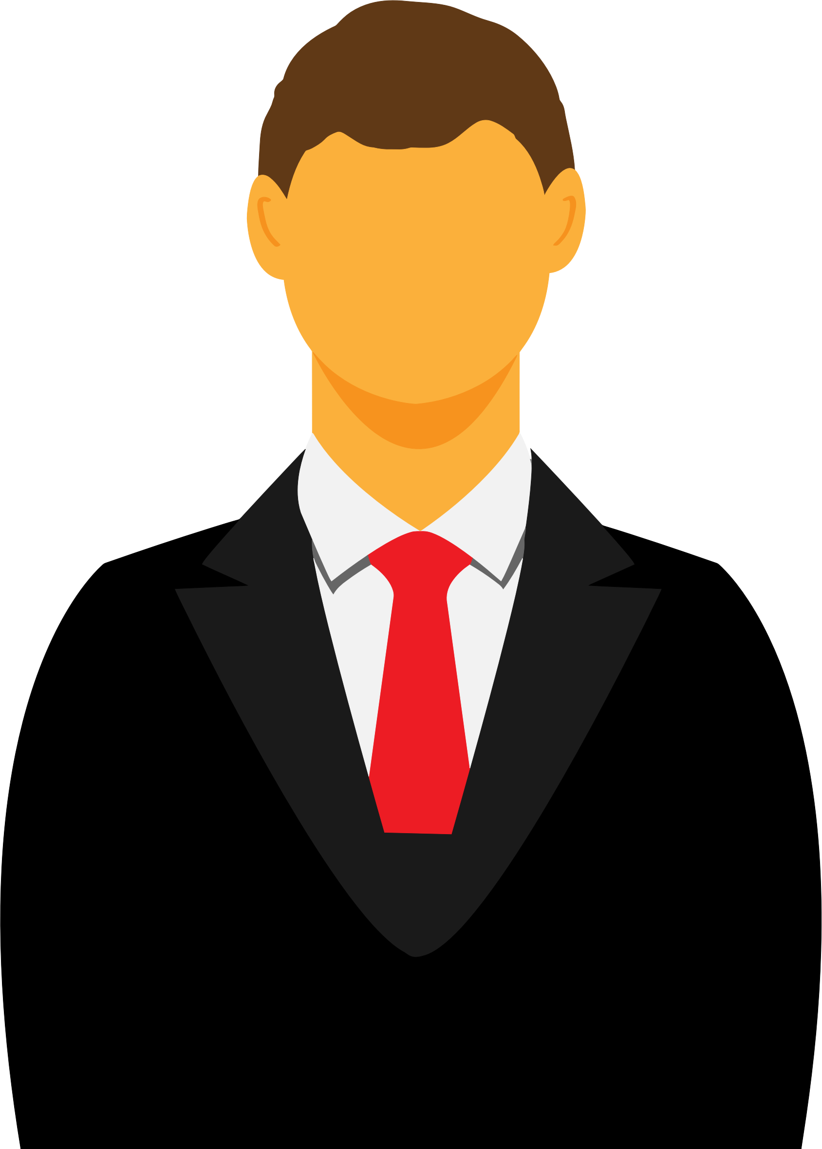 Big Image - Faceless Man Png (1688x2361)