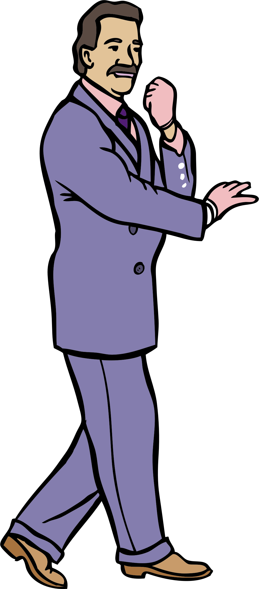 Suit Clipart Animated - Clip Art (1056x2400)