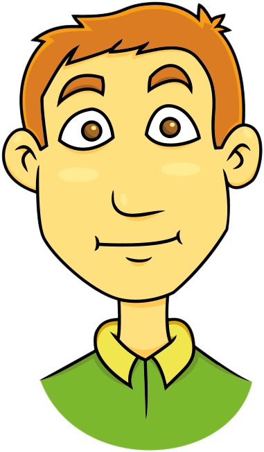 Young Men Clip Art - Young Man Free Clipart (504x716)