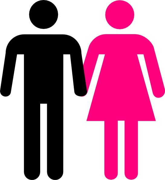 Man And Woman Holding Hands Silhouette - Happy When I M With You (546x596)