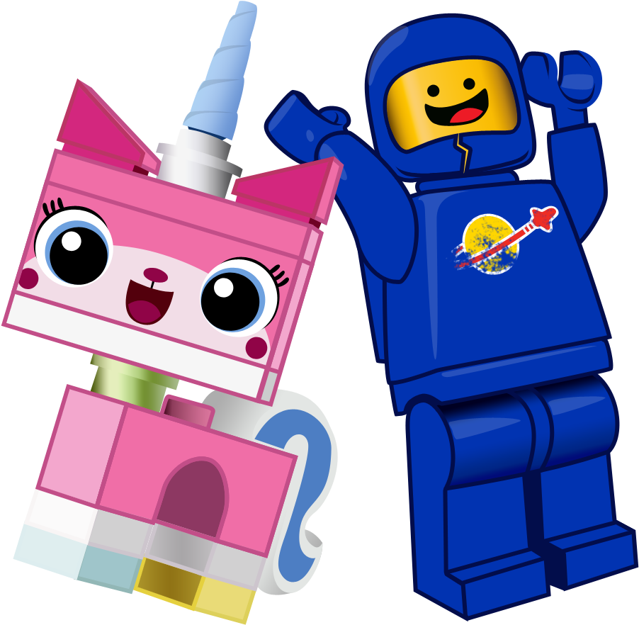 Unikitty 80s Space Guy By Anarchemitis - Lego The Movie Minifigure: Unikitty... (1024x1024)