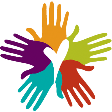 Kp Cares - Hands And Heart Logo (383x393)