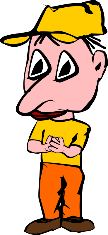 Boy With Pet Colored Clip Art - Vector Graphics (369x800)