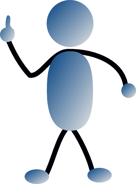 Coach Man Stick Clip Art - Clip Art (444x599)