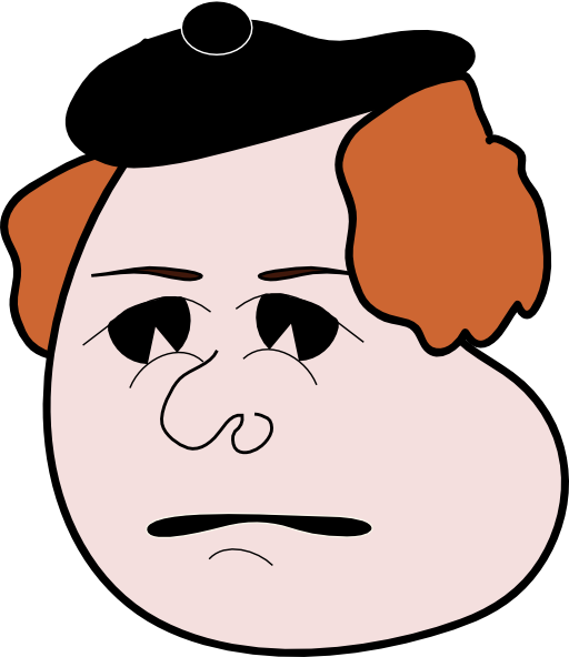 Sad Man Clipart Images - Clip Art (512x592)