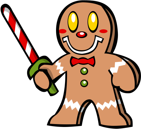 Gingerbread Man By Ekarasz - Gingerbread Man By Ekarasz (510x482)