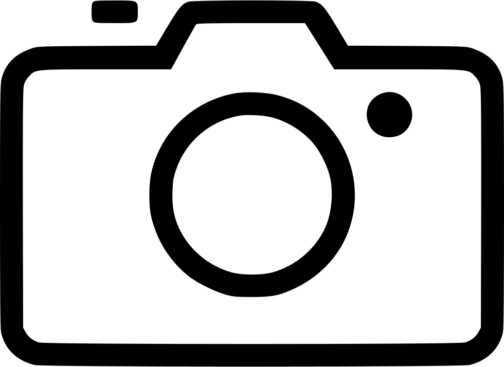 Camera Outline Shoot Comments - Camera Outline Icon Png (980x714)