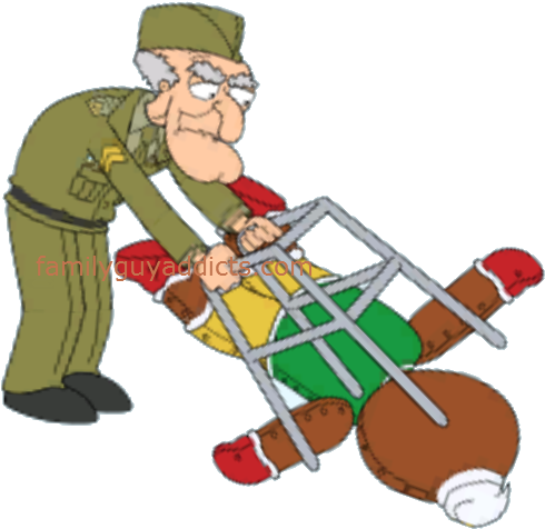 Veteran Herbert Defeat Gingerbread Man - Cartoon (500x483)
