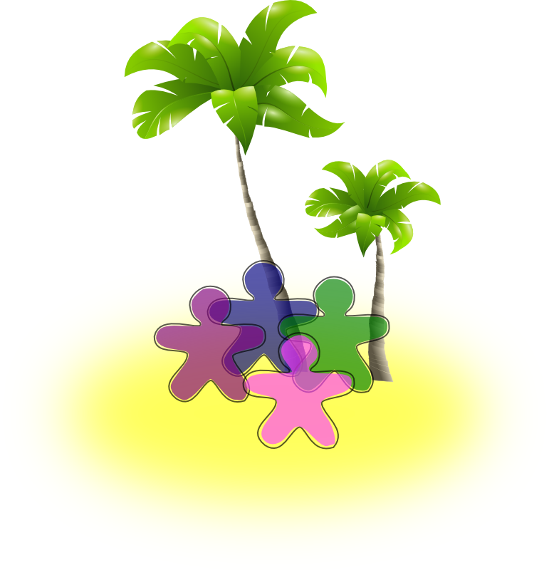 Clipart - Gingerbread Paradise - Palm Clip Art Png (2314x2400)